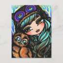 Search for fantasy owl postcards Cute