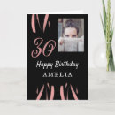 Search for 30th for her birthday cards Elegant