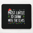 Search for christmas elf mouse mats Likely