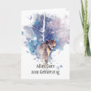 Search for watercolor wolf cards Wildlife