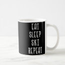 Search for eat sleep ski repeat mugs Skier