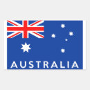 Search for australia rectangle stickers Country