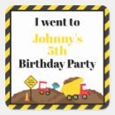 Search for male birthday party stickers Boy