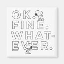 Search for character square magnets Peanuts