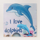 Search for dolphin puzzles Sea animals