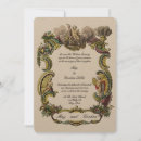 Search for vintage bird wedding invitations Antique