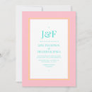 Search for pink and turquoise wedding invitations Trendy