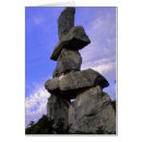 Search for inukshuks postcards Rock