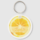 Search for lemon fruit key rings Yellow