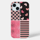 Search for pink black plaid iphone cases Retro