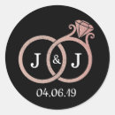 Search for gold ring wedding stickers Bridal shower