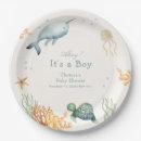 Search for whale paper plates Coral