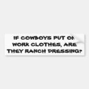 Search for cowboy bumper stickers Rodeo