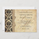 Search for ivory damask wedding invitations Classic