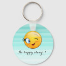 Search for happy face key rings Emoticon