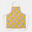 Search for orange stripes aprons Bright