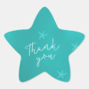 Search for starfish thank you stickers Turquoise