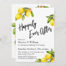 Search for lemon yellow wedding invitations Lemons