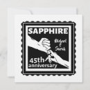 Search for sapphire invitations Anniversary