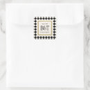 Search for glamourous gold wedding stickers Black and white