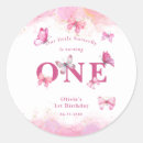 Search for gold glitter first birthday stickers Baby girl