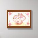 Search for cupcake canvas prints Pink