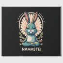 Search for namaste yoga wrapping paper Funny