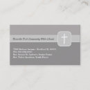 Search for ministry business cards Minister