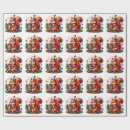 Search for cartoon squirrel wrapping paper Cute