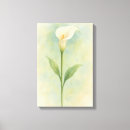 Search for calla lily canvas prints Watercolor