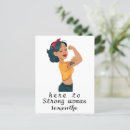 Search for woman power postcards March 8