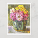Search for vintage floral still life postcards Antique