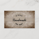 Search for handmade business cards Retro