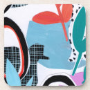 Search for abstract coasters Black and white