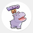 Search for purple hippo stickers Funny