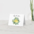 Search for spring thank you cards Yellow