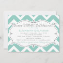 Search for chevron sweet 16 invitations Modern