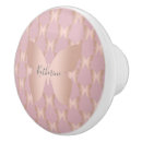 Search for rose gold knobs and pulls Butterfly