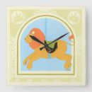 Search for lion clocks Illustration
