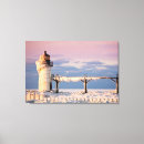 Search for lighthouse canvas prints Winter