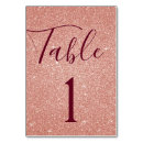 Search for rose gold table cards Elegant