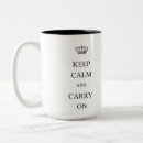 Search for keep calm and carry on mugs england