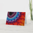 Search for fractal image cards Red