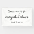Search for rehearsal dinner banners Elegant