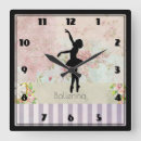 Search for ballerina clocks Dance