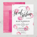 Search for lipstick birthday invitations Trendy