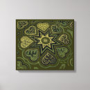 Search for olive green canvas prints Rustic