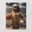 Search for funny basketball birthday cards Player