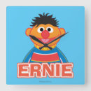 Search for sesame street characters clocks Ernie
