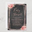 Search for black and gold baby shower invitations Elegant